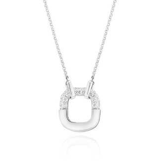SIF JAKOBS zilver collier en hanger  Maratea