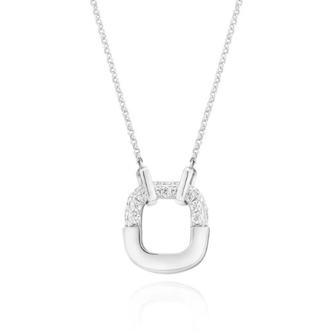 SIF JAKOBS zilver collier en hanger  Maratea