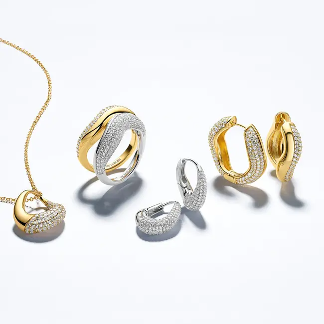 SIF JAKOBS SJ Glorenza Collier 925 zirk. SJ-N2482-CZ