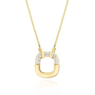 SIF JAKOBS Sif Jakobs zilver coll/hang SJ-N2453-CZ-YG Maratea