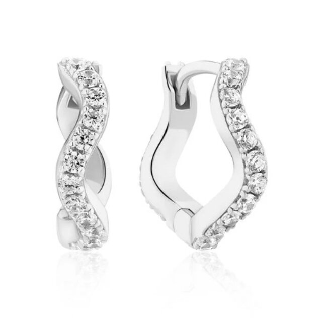 SIF JAKOBS Sif Jakobs zilver SJ-E3869-CZ Ellera Waves Grande