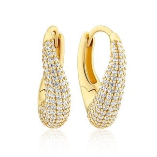 SIF JAKOBS Sif Jakobs oorbel SJ-E2482-CZ-YG Glorenza Piccolo