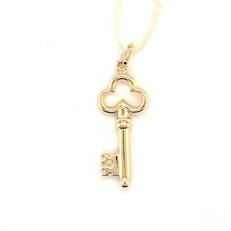 14k hanger Sleutel groot 1.6gram