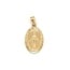 14k gouden hanger met Maria afbeelding