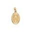 ROS  Jewel Design 14k gouden hanger met Maria afbeelding