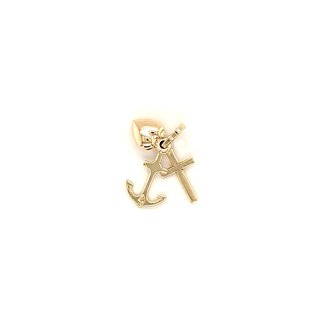 ROS  Jewel Design 14k gouden hanger GHL klein