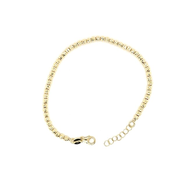 ROS  Jewel Design 14k gouden armband met facet geslepen balletjes