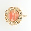14k gouden broche/hanger met een camee