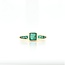 18k gouden ring met Smaragd