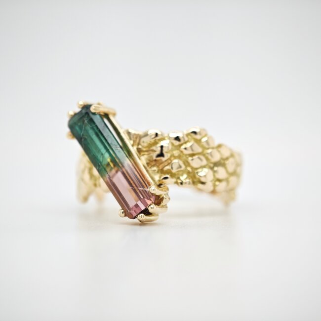 Occ 18k ing bico wm tourmalijn Carles Codina 8.16g mt19