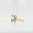 Occ 18k bico ring parel en roosdia 2.28gr mt16.5
