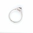 ROS  Jewel Design 18k witgouden ring met Saffier en briljanten