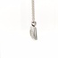 18k witgouden collier en hanger Citrienen briljant