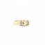14k  gouden ring met Diamanten