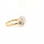 Occa 18k ring Pomellato Roxy maansteen/Aqua 10.2gr