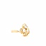 Occ 18k ring met 3xbril 0.48ct mt17