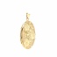 14k gouden bewerkte medaillon
