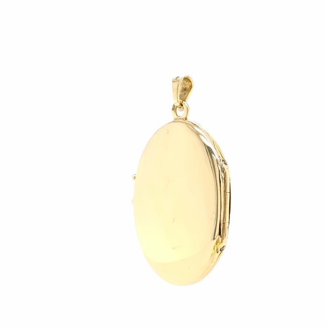 Occ 14k medaillon 8gram 2,5x1,7cm