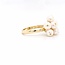Occ  14k ring  7cult.parels 5.2gr mt 18