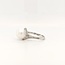 ROS  Jewel Design 14k witgouden ring met natuurlijke parel en briljant