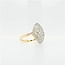 Occ 14k bico ring ca 0.16ctbrilj 2.3gr mt 17.75