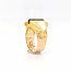 14k gouden ring met groene Toermalijn
