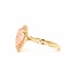 ROS  Jewel Design 14k gouden ring met Fancy pink Lab Grown Diamant The Peachy Pink