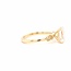 ROS  Jewel Design 14k gouden ring met Lab Grown Diamond en Briljant The Love Rock