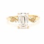 ROS  Jewel Design 14k gouden ring met Lab Grown Diamond en Briljant The Love Rock