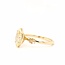ROS  Jewel Design 14k gouden ring met een Fancy Yellow Marquis Diamond  en Briljantjes The Enlightening