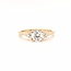 ROS  Jewel Design 14k ring LGD brilj1.05ct/0.18ctbrilj Snow White gewicht 3.3g mt 18.5 certi