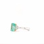 18k bicolor ring met Smaragd en Diamant