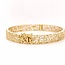 14k gouden armband opengewerkte band