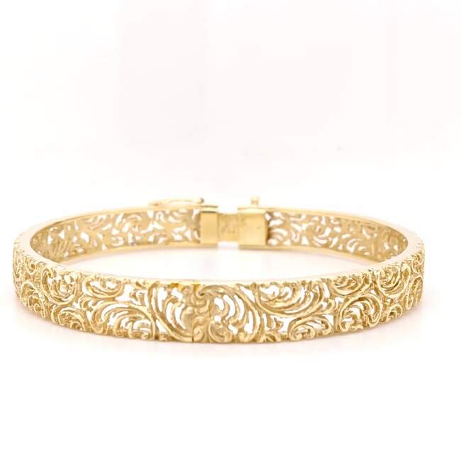 Occ 14k armband 19,6gr 7.8x8.3cm