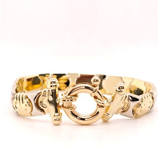 Occ 14k bico armband 16.7gr 17.5cm