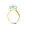 ROS  Jewel Design 14k ring Smaragd/brilj0.60ctmt 17.25 The Green Apple
