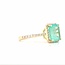 ROS  Jewel Design 14k ring Smaragd/brilj0.60ctmt 17.25 The Green Apple