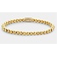 Rebel&Rose Yellowgold Plated Rocks RR-40038 S 4mm