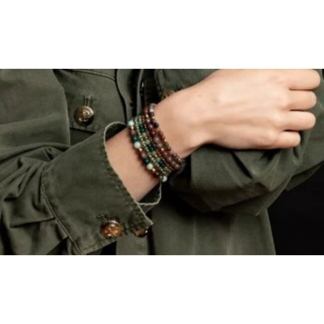 Rebel&Rose Glass Rocks Secret Garden RR-40145-S