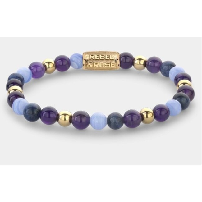 Rebel&Rose Are Violets Bleu? RR-60109-S 6mm