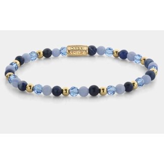 Rebel&Rose Winter bLue Glam Rocks RR-40168-S 4mm