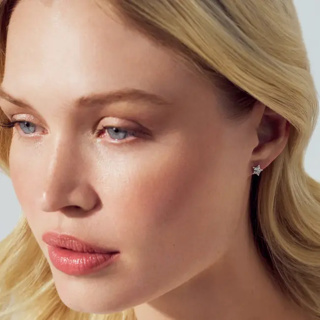 SIF JAKOBS Essenza-lijn. SJ-E2706-CZ. Astri oorstekers