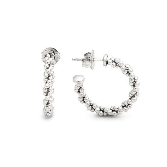 GIOVANNI RASPINI Wheat Chain Small Hoop Oorringen. 12351