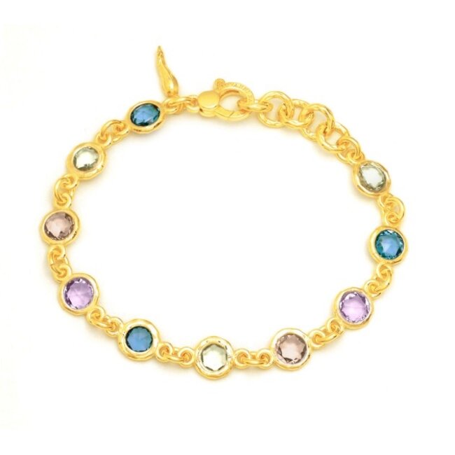 GIOVANNI RASPINI Multi Loop Bracelet 19 cm. 12122