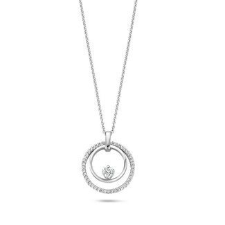 FJF FJF collier Icon heart cirkle FJF0010020SWH zirko