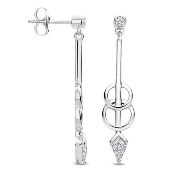 FJF oorhanger classic Kite Ace FJF0030037SWH zirkonia