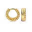 FJF oorbellen classic Hoop balls FJF0030054SYG verguld