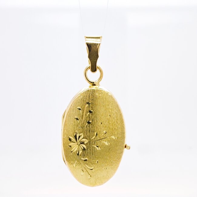 Occ 14k medaillon  6gram