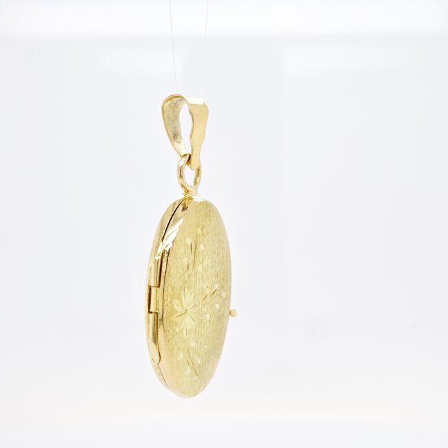 14k gouden medaillon