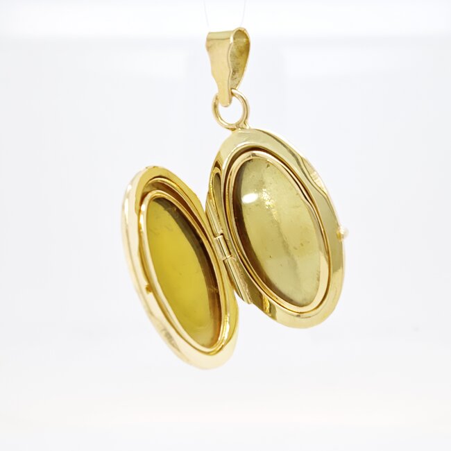 Occ 14k medaillon  6gram